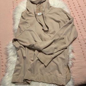 Aerie • oversized lounge hoodie side splits Sz M